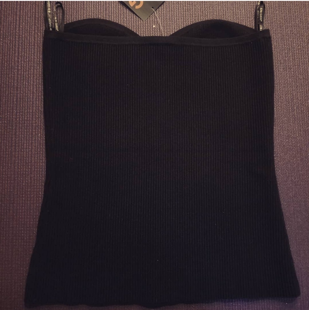 Stretch Ribbed Tube Top - Picture 3 of 6